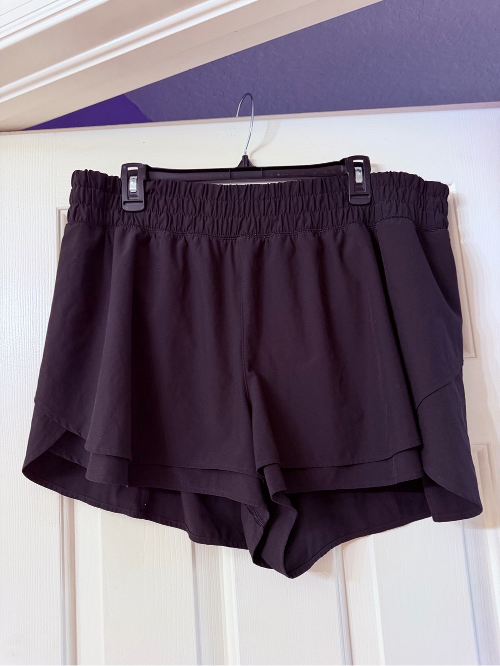 CALIA Mid Rise Infinity Run Short Athletic Shorts Black XXL